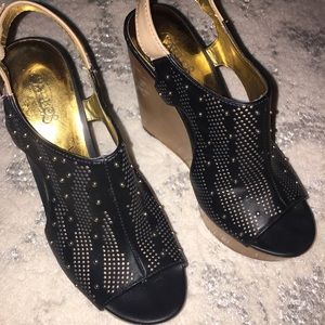 Carlos Santana Wedge Sandals